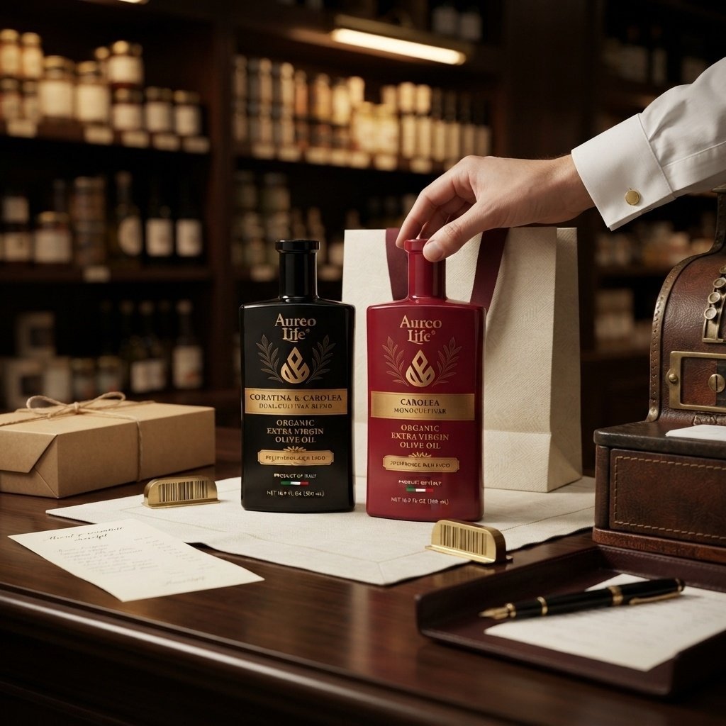AureoLife bottle duo prepared for corporate gifting
